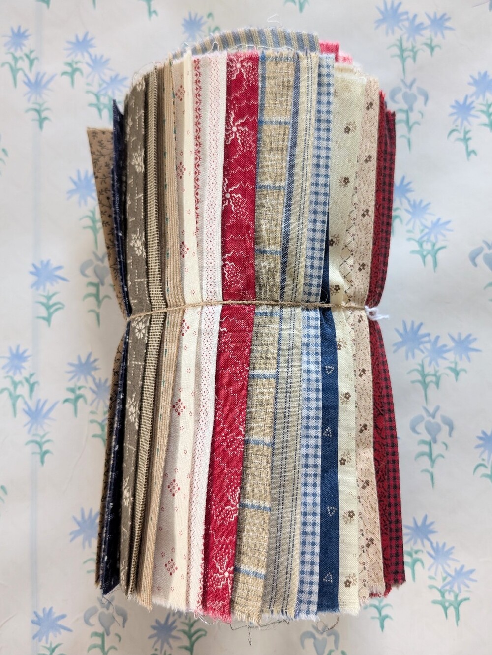 Bundle Civil War Reproduction Quilting Fabric Fat Eighths NEW Judie Rothermel